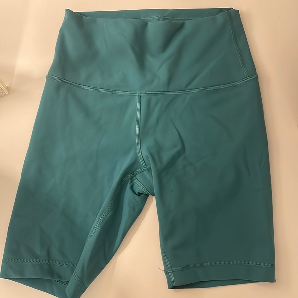 Lululemon wunder under train high rise 8” - Teal/Green